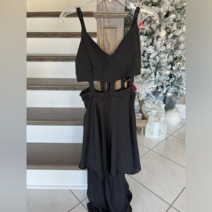 NWT REVERSE CUT OUT DRESS
